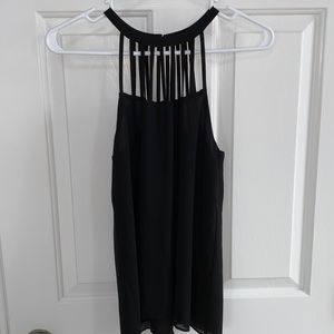 Naked Zebra, Size Small, tank top - halter style. Used, great condition.